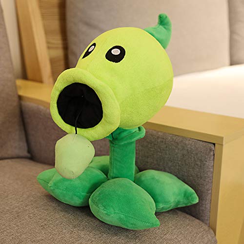 Pflanzen Plüschtiere Peashooter Gefüllte Plüschtiere Puppen Figuren Geburtstagsgeschenk für Kinder（30cm） von Lempefe