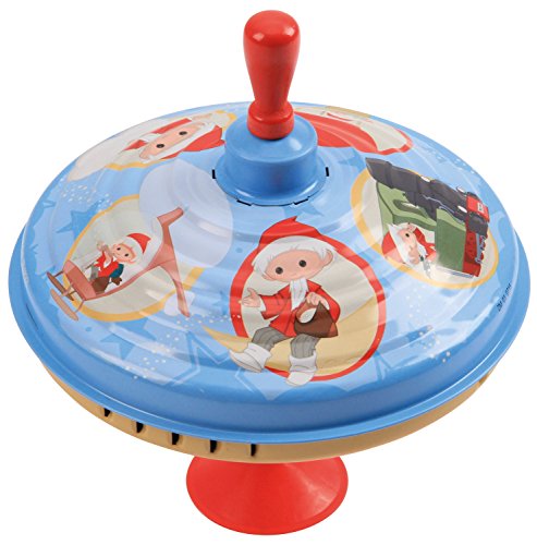 Bolz 52333 Brummkreisel ca. 19 cm, Blech Schwungkreisel, klassischer Pumpkreisel, Blechkreisel mit Unser Sandmännchen, Kreisel mit Standfuss, Spielzeugkreisel für Kinder ab 18m+, Sandmann Motive Bolz 52333 Brummkreisel ca. 19 cm, Blech Schwungkreisel, klassischer Pumpkreisel, Blechkreisel mit Unser Sandmännchen, Kreisel mit Standfuss, Spielzeugkreisel für Kinder ab 18m+, Sandmann Motive von Lena