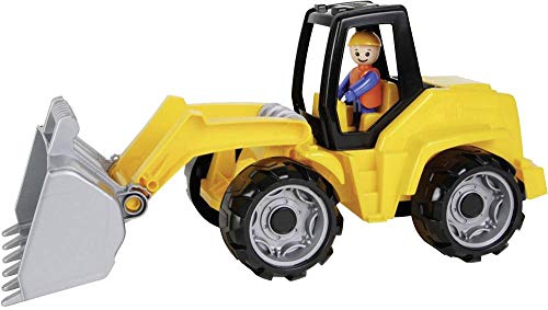 LENA Frontale Truxx Baustelle ca. 37 cm, Radlader mit funktionaler Schaufel und Figur, Kinder ab 2 Jahren, Spielzeugfahrzeug, Gelb, 4412, Mehrfarbig LENA Frontale Truxx Baustelle ca. 37 cm, Radlader mit funktionaler Schaufel und Figur, Kinder ab 2 Jahren, Spielzeugfahrzeug, Gelb, 4412, Mehrfarbig von Lena