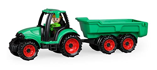 Lena 01625 - Truckies Traktor mit Anhänger, ca. 38 cm Lena 01625 - Truckies Traktor mit Anhänger, ca. 38 cm von Lena