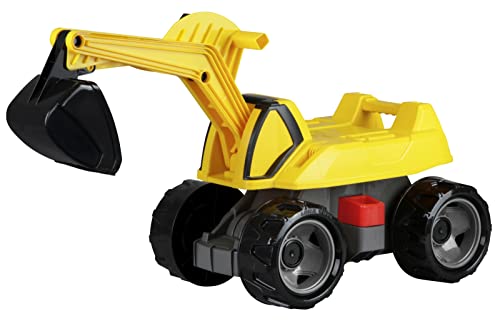 Lena 02144 - GIGA Trucks Aufsitz-Bagger Pro X, Starke Riesen Sandbagger ca. 68 cm, 360 Grad Schaufelbagger zum Draufsitzen, Baufahrzeug mit Stahlachsen und hoher Tragkraft, für Kinder ab 3 Jahre Lena 02144 - GIGA Trucks Aufsitz-Bagger Pro X, Starke Riesen Sandbagger ca. 68 cm, 360 Grad Schaufelbagger zum Draufsitzen, Baufahrzeug mit Stahlachsen und hoher Tragkraft, für Kinder ab 3 Jahre von Lena