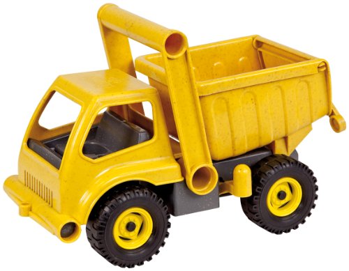 Lena 4210 EcoActives LKW Kipper, Baustellenfahrzeug ca. 27 cm, robuster Kipplaster, Muldenkipper für Kinder ab 2 Jahre, Spielfahrzeug in gelb Lena 4210 EcoActives LKW Kipper, Baustellenfahrzeug ca. 27 cm, robuster Kipplaster, Muldenkipper für Kinder ab 2 Jahre, Spielfahrzeug in gelb von Lena
