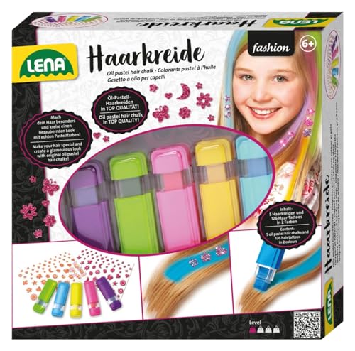 Lena 42536 Fashion Set Haarkreide,6 Jahre to 99 Jahre Lena 42536 Fashion Set Haarkreide,6 Jahre to 99 Jahre von Lena