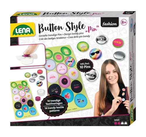 Lena 42566 - Button style Pin, Spiel von Lena