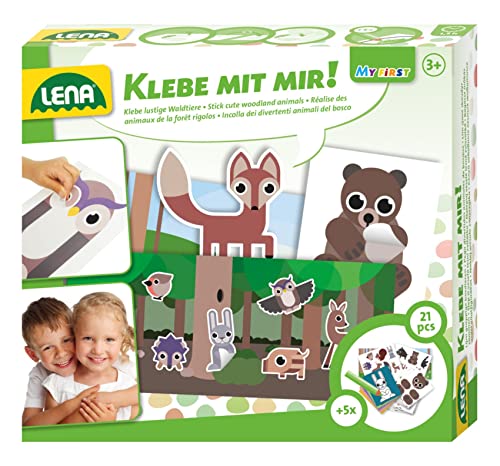 Lena 42631 - Klebe mit mir Waldtiere, 3 Jahre to 6 Jahre, 27 teilig Lena 42631 - Klebe mit mir Waldtiere, 3 Jahre to 6 Jahre, 27 teilig von Lena