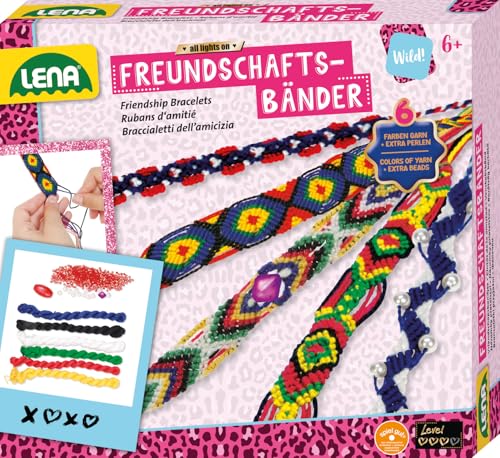 Lena 42686 - Bastelset Freundschaftsbänder von Lena