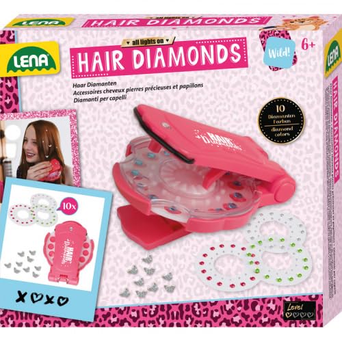 Lena 42709 Hair Diamonds, Faltschachtel, Mehrfarbig Lena 42709 Hair Diamonds, Faltschachtel, Mehrfarbig von Lena