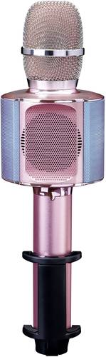 Lenco BMC-090PI Bluetooth® Lautsprecher AUX, inkl. Halterung Pink von Lenco