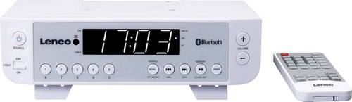 Lenco KCR-100 Küchenradio UKW Bluetooth® Weiß von Lenco