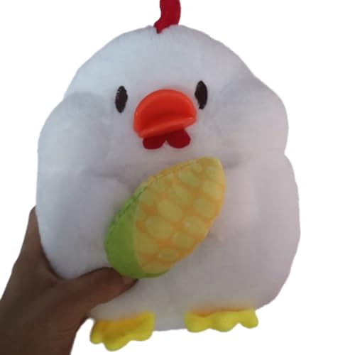 Lenotoon Niedliches Cartoon-Spielzeug, Plüschtier, Puppe, Schlafkomfort-Puppe für Kindergeburtstagsgeschenk, Huhn von Lenotoon
