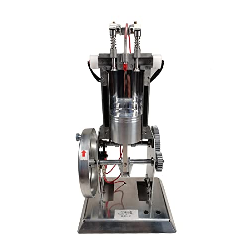 J31008 Einzylinder-Viertakt-Benzinmotor-Modell, interne Verbrennung, Demonstration, Lehrwerkzeug für Physik, MINT-Ausbildung von LenyKingPro