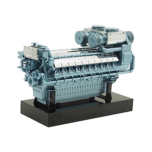 LenyKingPro 1:12 Scale Alloy Diesel Engine Model Statische Anzeige Replik für Sammler Auto Enthusiasten und Home Office Dekoration von LenyKingPro