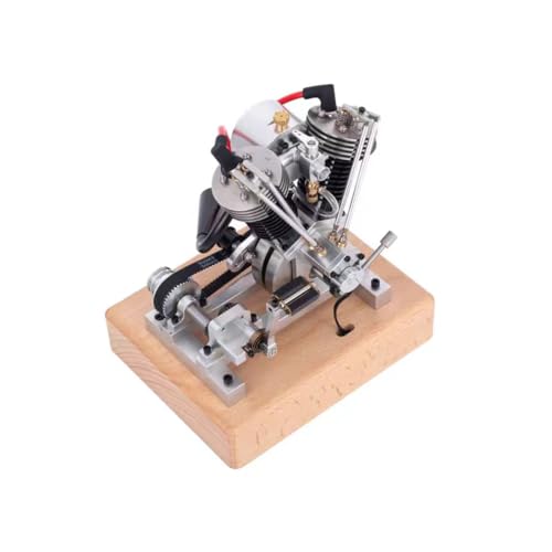 MUSA Hoglet V-Twin Mini Benzinmotor Modell - Funktioneller 4-Takt-Motorradmotor mit Kickstart für Display & Mechanikbegeisterte MUSA Hoglet V-Twin Mini Benzinmotor Modell - Funktioneller 4-Takt-Motorradmotor mit Kickstart für Display & Mechanikbegeisterte von LenyKingPro