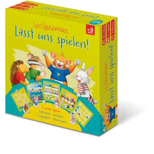 Leo Lausemaus Kinderspiel ab 3 Jahre - Kinderpuzzle - Spielesammlung für Kinder (Spielesammlung ab 3 Jahre) Leo Lausemaus Kinderspiel ab 3 Jahre - Kinderpuzzle - Spielesammlung für Kinder (Spielesammlung ab 3 Jahre) von Leo Lausemaus