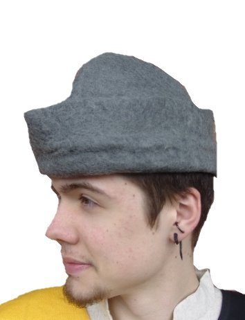 Leonardo Carbone Mittelalter Hut - Unisex Rustikaler Filzhut braun Leonardo Carbone Mittelalter Hut - Unisex Rustikaler Filzhut braun von Leonardo Carbone