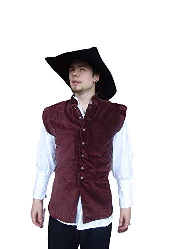 Leonardo Carbone Mittelalter Wams - Herren Remus XL/rot Leonardo Carbone Mittelalter Wams - Herren Remus XL/rot von Leonardo Carbone