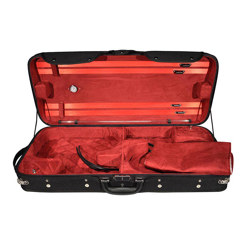 Leonardo Violincase for 2 Violins 4/4 DC-160-BR Streichinstr.-Koffer von Leonardo