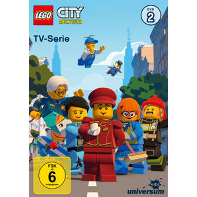 LEGO® City Abenteuer - TV-Serie, DVD 2 von Leonine