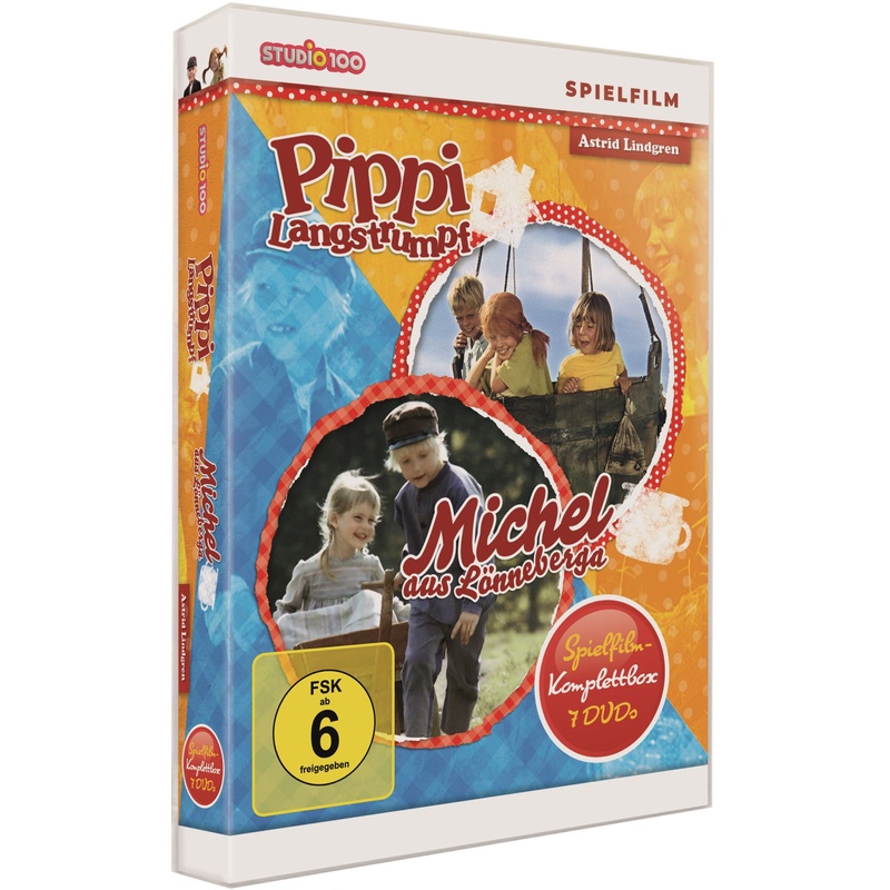 Pippi Langstrumpf / Michel aus Lönneberga - Spielfilm Komplettbox von Leonine
