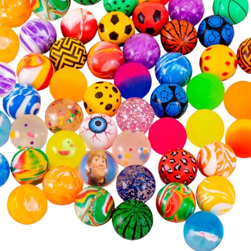 100 Stück Flummis, Flummies für Kinder, 25 mm Gummiball Klein, Sprungbälle, Springball, Geeignet für Mädchen und Jungen Kindergeburtstagsgeschenke, Partygeschenke, Urlaubsfüller, Lernbelohnungen 100 Stück Flummis, Flummies für Kinder, 25 mm Gummiball Klein, Sprungbälle, Springball, Geeignet für Mädchen und Jungen Kindergeburtstagsgeschenke, Partygeschenke, Urlaubsfüller, Lernbelohnungen von Leonshco