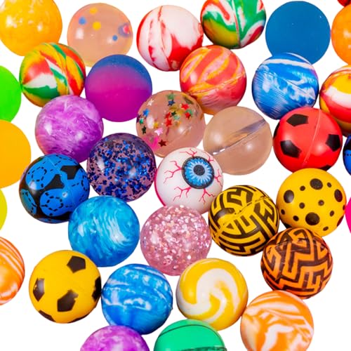 50 Stück Flummis, Flummies für Kinder, 25 mm Gummiball Klein, Sprungbälle, Springball, Geeignet für Mädchen und Jungen Kindergeburtstagsgeschenke, Partygeschenke, Urlaubsfüller, Lernbelohnungen 50 Stück Flummis, Flummies für Kinder, 25 mm Gummiball Klein, Sprungbälle, Springball, Geeignet für Mädchen und Jungen Kindergeburtstagsgeschenke, Partygeschenke, Urlaubsfüller, Lernbelohnungen von Leonshco
