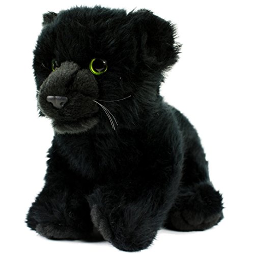Leosco Kuscheltier Panther 32 cm sitzend schwarz Plüschpanther Plüschtier Leosco Kuscheltier Panther 32 cm sitzend schwarz Plüschpanther Plüschtier von Leosco