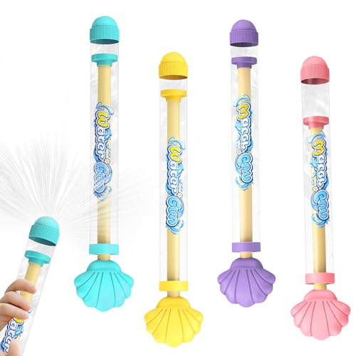 Feuerwerks Wasserpistole Spielzeug, Feuerwerks Wassersprühspielzeug Kinder, Romantische Feuerwerk Wasser Pistolen, Feuerwerke Wasserpistole, Feuerwerkseffekt Wasserspielzeug für Baden Pool (4PCS) von Lergas