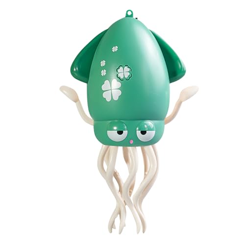 Lergas Elektrisches Tanzendes Kraken-Spielzeug, Kinder Musik Tanzendes Baby Spielzeug, Tanzender Oktopus mit LED & Musik, Pädagogische Hund Katzenspielzeug mit USB Ladekabel (Grün) von Lergas