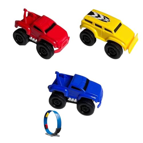Magnetisches Kletterwand Spielzeugauto, Anti-Schwerkraft Trägheit Wand Klettern Spielzeug Auto, Magnetisches Kletterspielzeugauto für die Wand, Auto Spielzeug für Kinder, Kleine Autos (3 Stück) von Lergas