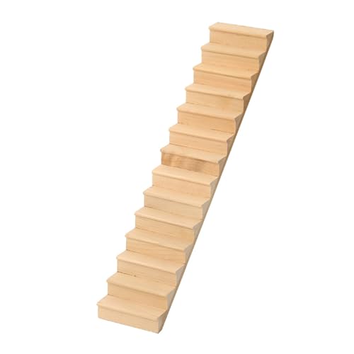 1/12 Skala Dollhouses Treppenhäuser Miniaturholz Treppe Möbelzubehör Für Handgefertigte Handwerksprojekt Modellbegeisterte 1/12 Skala Dollhouses Treppenhäuser Miniaturholz Treppe Möbelzubehör Für Handgefertigte Handwerksprojekt Modellbegeisterte von Lerpwige