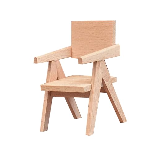 1/12 Skala Miniaturholzstuhl/Tisch Für Dollhouses Dekoration Und Szenenverbesserung Möbelfigur 1/12 Skala Miniaturholzstuhl/Tisch Für Dollhouses Dekoration Und Szenenverbesserung Möbelfigur von Lerpwige