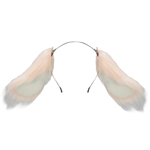 1 x Hundeohren, Stirnband, Kunstfell, Schwanz, Tierohren, Stirnband, langer Hundeschwanz, Halloween, Cosplay, Kostüm, Tierkostüme, Kunstfell, Schwanz 1 x Hundeohren, Stirnband, Kunstfell, Schwanz, Tierohren, Stirnband, langer Hundeschwanz, Halloween, Cosplay, Kostüm, Tierkostüme, Kunstfell, Schwanz von Lerpwige