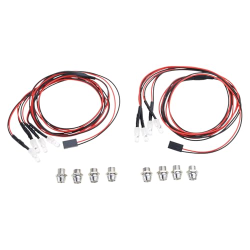 5 Mm LED Autolichter 4 Weiß 2 Rötung Für Fernbedienungssteuerauto Drohnen Modelle LED Leuchten Für Spielzeugauto Indoor Freien Freien von Lerpwige