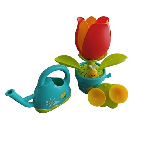 Bloomy Sonnenblume Wasser Sprinkler Bad Spielzeug Für Kleinkind Verstärken Hand Und Koordination Sensorische Badewanne Duschspielzeug von Lerpwige