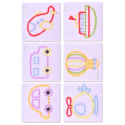 Faden Für Spielzeugschnüre Craft Kits Für Kinder Vorschulalter Homeschool Aktivität Und Elternkind Bindungs Nähprojekt Materialien Homeschooling Nähmaterialien von Lerpwige