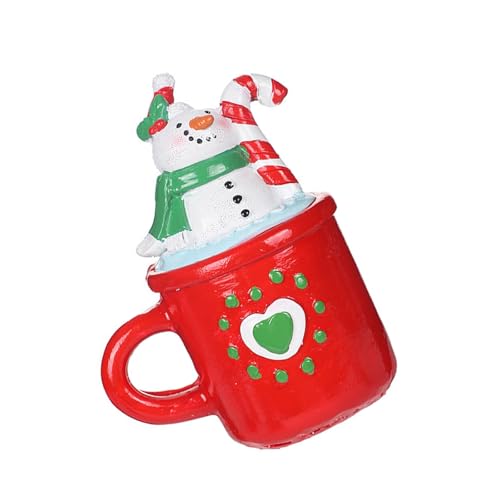 Harze Santa Snowman Lebkuchen Becher Figur Ornament Für Weihnachtskuchen Spitzen Dekoration Für Heimtischregal Harze Santa Snowman Lebkuchen Becher Figur Ornament Für Weihnachtskuchen Spitzen Dekoration Für Heimtischregal von Lerpwige