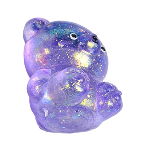 Lerpwige Kinder Glitzernde Pulverbär Dekompress Spielzeug Squeeze Angst Spielzeug Stress Reduzieren Stressablastung Party Goodies Füllstoffe Reduzier Squeeze von Lerpwige