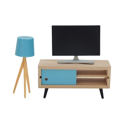 Lerpwige 1/12 Miniaturholzmöbel TVS Schrank Für Puppenhaus Szene Bildungsspiel Kreativraum Dekoration Puppenhaus Miniaturmöbel Lerpwige 1/12 Miniaturholzmöbel TVS Schrank Für Puppenhaus Szene Bildungsspiel Kreativraum Dekoration Puppenhaus Miniaturmöbel von Lerpwige