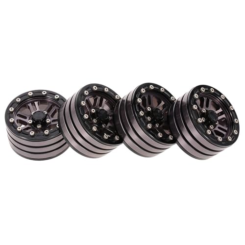 Lerpwige 1 9 Auto Wheel Rim Hubs Fernbedienung Car Ersatzrad Felgen 4PCs Für 1:10 CAR SCX10 Modellfahrzeugteil von Lerpwige