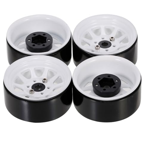 Lerpwige 1 9 Zoll Beadlock Rad Hub Auto Hub Crawler Rad Rim Set Modified Accessoires 1/10 Fernbedienung Upgrade Kits von Lerpwige