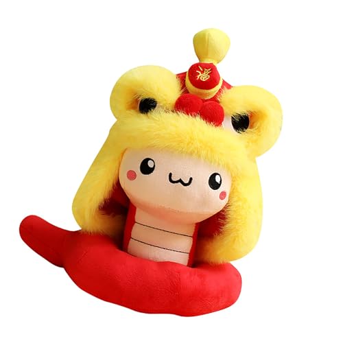 Lerpwige 11.81 "Schlangenjahr Maskottchen Plushie Stofftiere Plüsch Spielzeug Zodiacs Schlange Plüsch Puppengeschenke Jahrestreffen Home Decors von Lerpwige