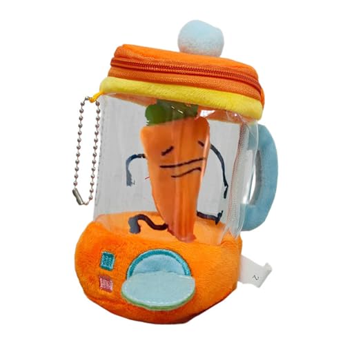 Lerpwige 15 cm Plüsch Karottensaftspielzeug Für Die Einbeziehung Von Kindern Aktivitäten Windup Karotte Einzigartige Karottensaftplüschspielzeug Rotatierende Karotte von Lerpwige