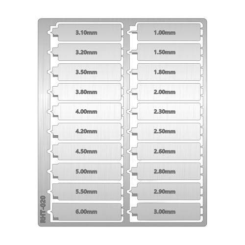 Lerpwige 20pcs Metallmodell Loch Stanzkits Glatt Operationen Flacher Bodenkreismacher Für Hobbyisten Die Versorgung Flacher Boden Für Modell Erstellen Lerpwige 20pcs Metallmodell Loch Stanzkits Glatt Operationen Flacher Bodenkreismacher Für Hobbyisten Die Versorgung Flacher Boden Für Modell Erstellen von Lerpwige