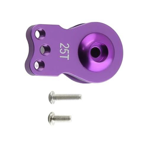 Lerpwige 25t Servoarm Für Fernbedienung Crawler Assembler Autospielzeug Upgrade Teile 25T Lenk Aluminiumlegierung von Lerpwige