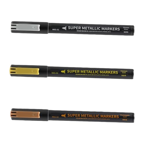 Lerpwige 3/13pcs Farbstifte Metallic Marker Pinselstift Für Modellhersteller Und Metall Toy Wiederherstellungshandwerk Modell Projektfärbung Lerpwige 3/13pcs Farbstifte Metallic Marker Pinselstift Für Modellhersteller Und Metall Toy Wiederherstellungshandwerk Modell Projektfärbung von Lerpwige