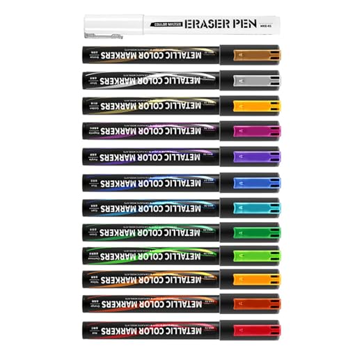 Lerpwige 3/13pcs Farbstifte Metallic Marker Pinselstift Für Modellhersteller Und Metall Toy Wiederherstellungshandwerk Modell Projektfärbung Lerpwige 3/13pcs Farbstifte Metallic Marker Pinselstift Für Modellhersteller Und Metall Toy Wiederherstellungshandwerk Modell Projektfärbung von Lerpwige