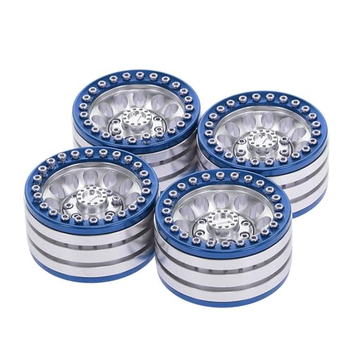 Lerpwige 4 Pieces/Set Metall Crawler Wheel Rims Crawler Wheel Felgen Für Fernbedienungsauto Modifizierterregelungssteuerungs Crawler Upgrade Vorräte von Lerpwige