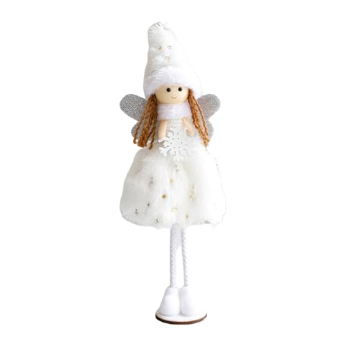 Lerpwige Cartoon Stehend Langbein Angelic Girl Plüschpuppen Stehen Figur Spielzeug Für Home Office Tabletop Decore Ornament Geschenk von Lerpwige