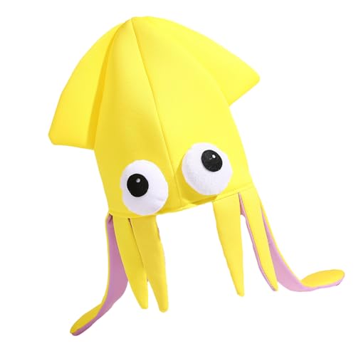 Lerpwige Cartoon-Teufelfisch-Kostüm, Hut für Kinder und Erwachsene, Rollenspiel, Party-Zubehör, weicher Stoff, vielseitig einsetzbar, atmungsaktiv, für Kinder, Cosplay-Hut Lerpwige Cartoon-Teufelfisch-Kostüm, Hut für Kinder und Erwachsene, Rollenspiel, Party-Zubehör, weicher Stoff, vielseitig einsetzbar, atmungsaktiv, für Kinder, Cosplay-Hut von Lerpwige