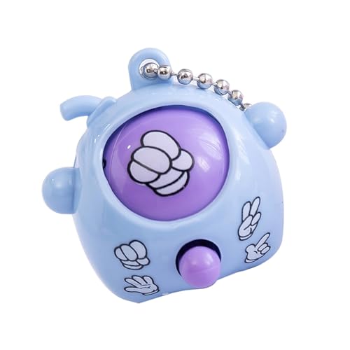 Lerpwige Creative Rock Paper Scissor Vending Keychain Spielzeug Mit Zufälliger Farbe Für Endlose Spaß Und Interaktion Für Kinder von Lerpwige